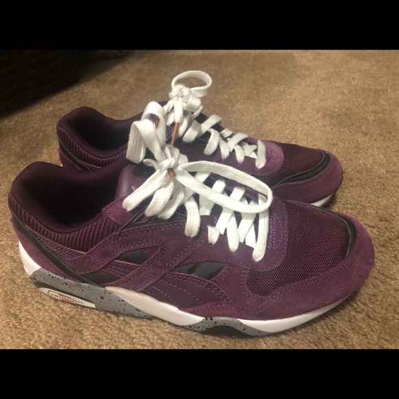 puma trinomic r698 purple